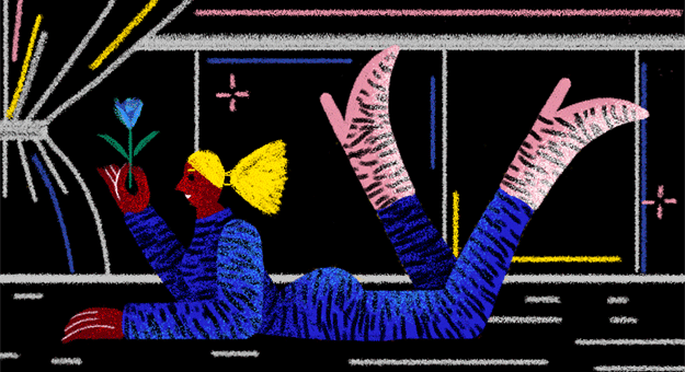 Лучшие съемки Buro 24/7: костюм покебола, блестки на бровях, огромные пуховики (фото 11)