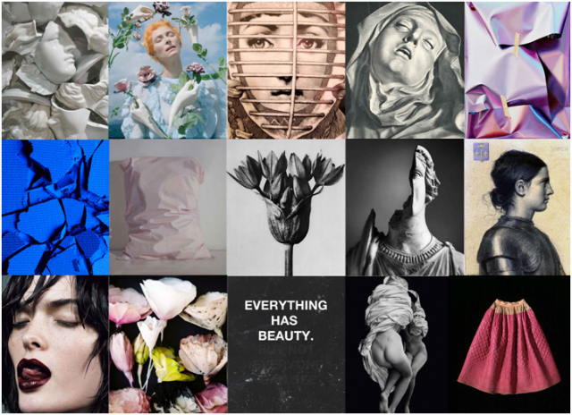 Мудборд Lake, осень-зима 2014