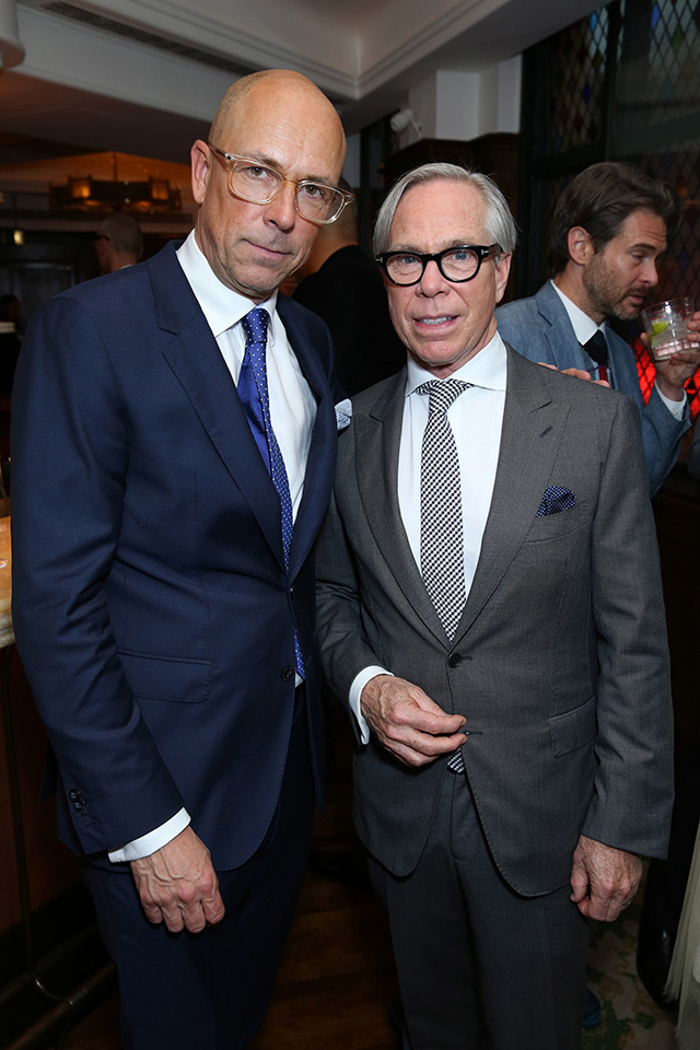 Ужин Томми Хилфигера и Дилана Джонса в Лондоне (фото 1)