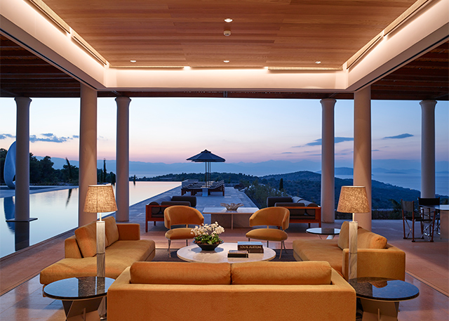 Villa 20 — огромная древнегреческая вилла в Amanzoe (фото 1)