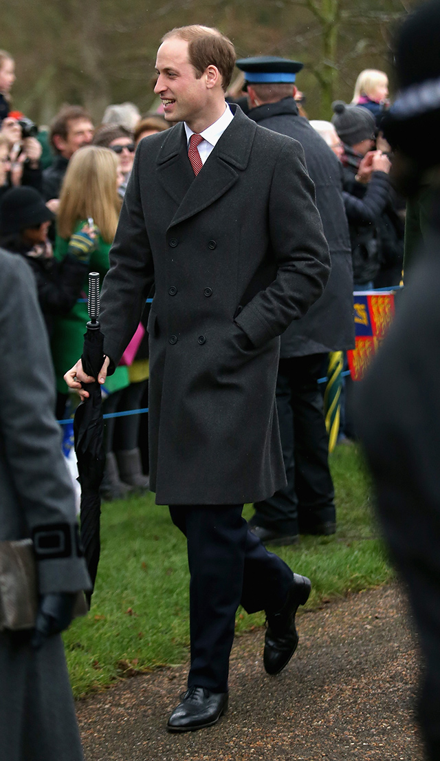 Принц Уильям Английская королевская семья посетила традиционную рождественскую службу (фото 6)