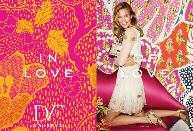 Карли Клосс в рекламном ролике Diane von Furstenberg призывает быть собой (фото 1)