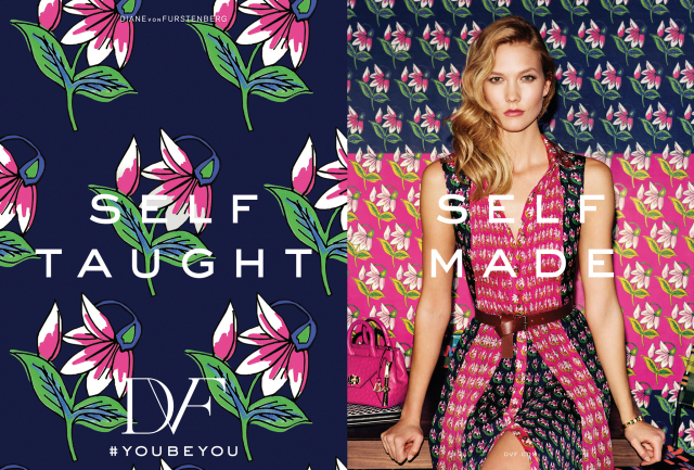 Карли Клосс в рекламном ролике Diane von Furstenberg призывает быть собой (фото 2)