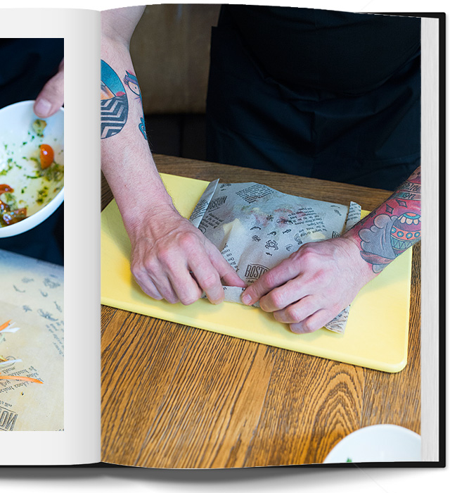 Блюдо недели: треска, запеченная в пергаменте от Кирилла Мартыненко (фото 7)