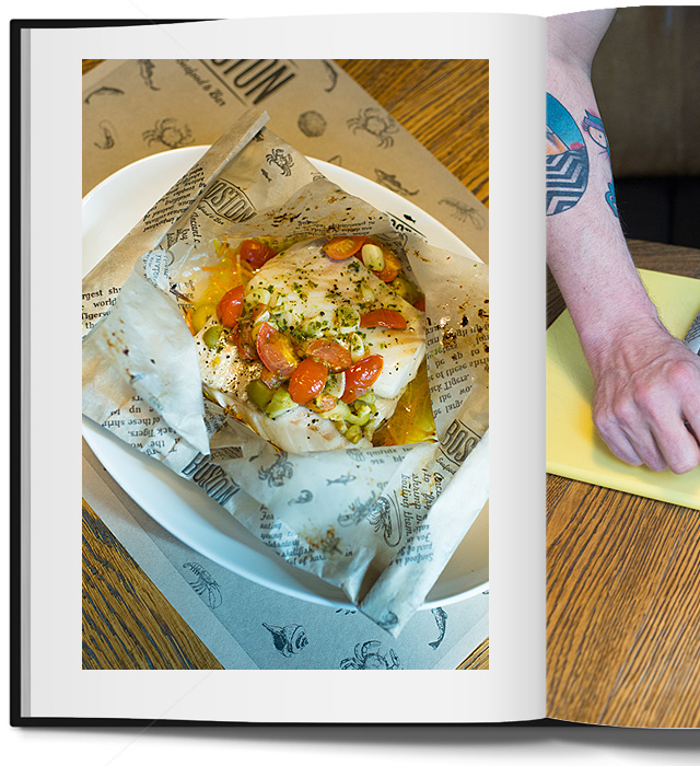 Блюдо недели: треска, запеченная в пергаменте от Кирилла Мартыненко (фото 9)