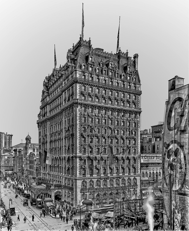 Возрожденный The Knickerbocker Hotel на Таймс-сквер (фото 1)