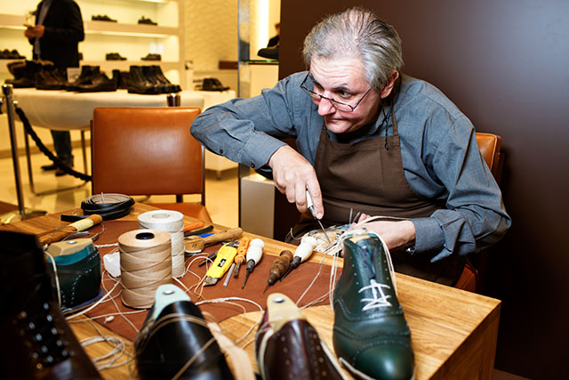 Открытие галереи мужской обуви Louis Vuitton в ЦУМе (фото 4)