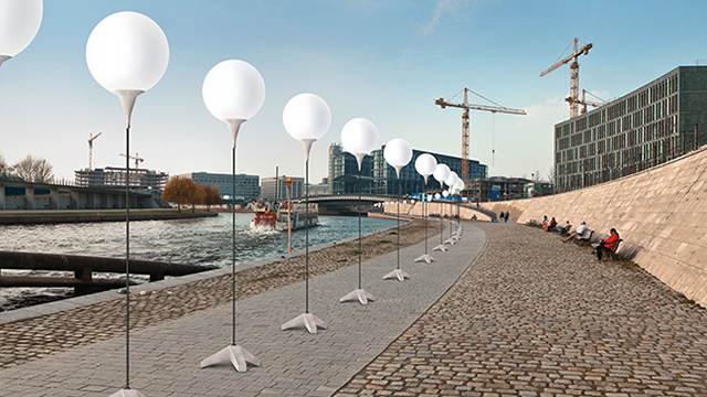 На месте Берлинской стены появятся 8000 фонарей (фото 3)