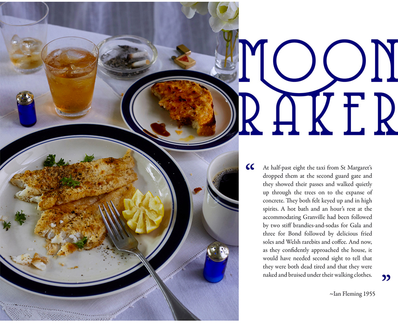 Дизайнеры воссоздали блюда из книг о Джеймсе Бонде (фото 2)