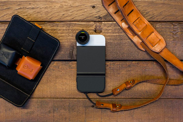 Чехол для iPhone с возможностями профессиональной фотокамеры (фото 1)