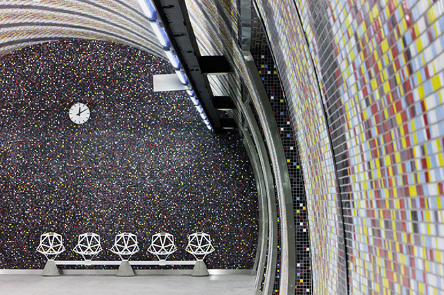 Дизайнерская подземка Будапешта по проекту Spora Architects (фото 1)