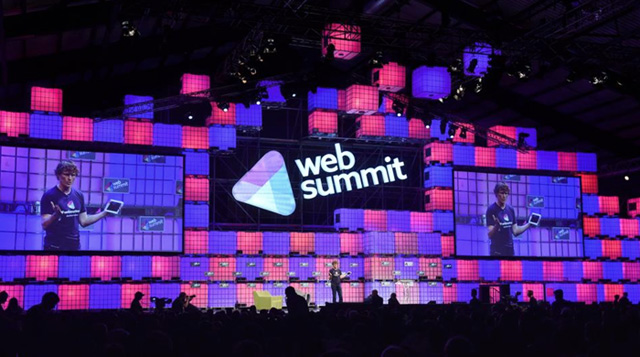 Наталья Водянова на Web Summit — 2015 (фото 3)