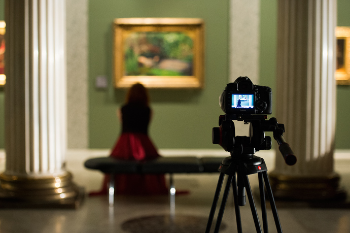 "Искусство быть музой": видеопроект к выставке прерафаэлитов (фото 3)