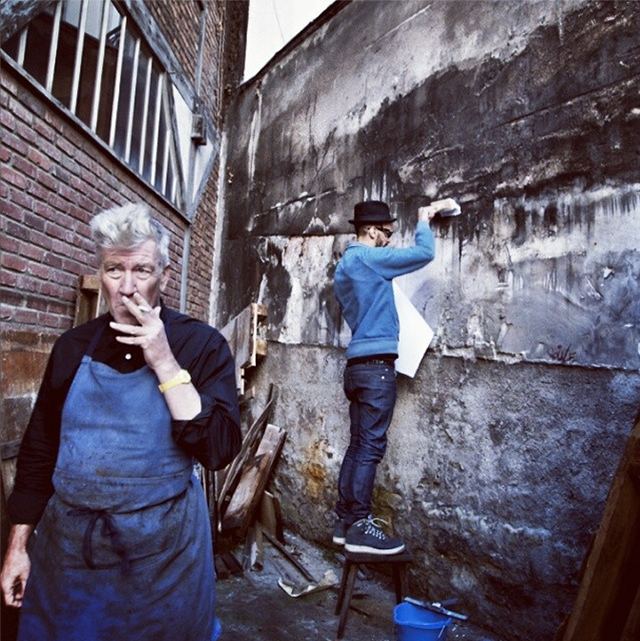 I Fix My Head II: литография Дэвида Линча и JR (фото 2)