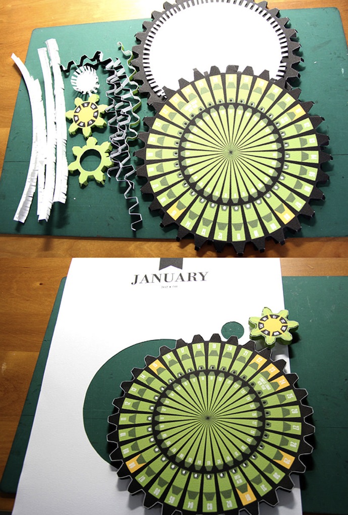 Бумажный календарь как произведение искусства (фото 14)