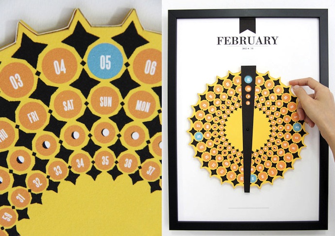 Бумажный календарь как произведение искусства (фото 15)