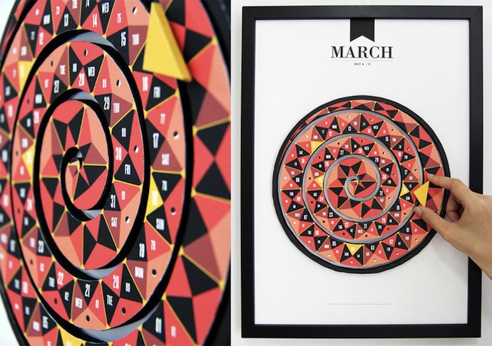 Бумажный календарь как произведение искусства (фото 16)