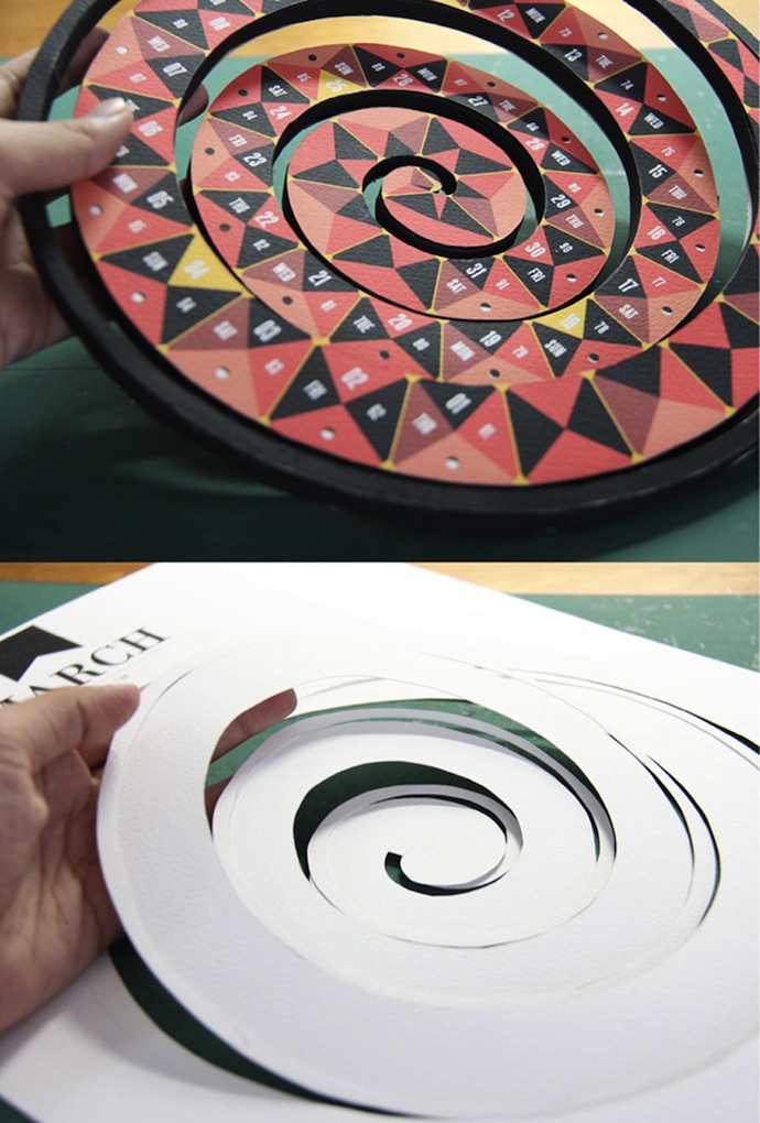 Бумажный календарь как произведение искусства (фото 17)