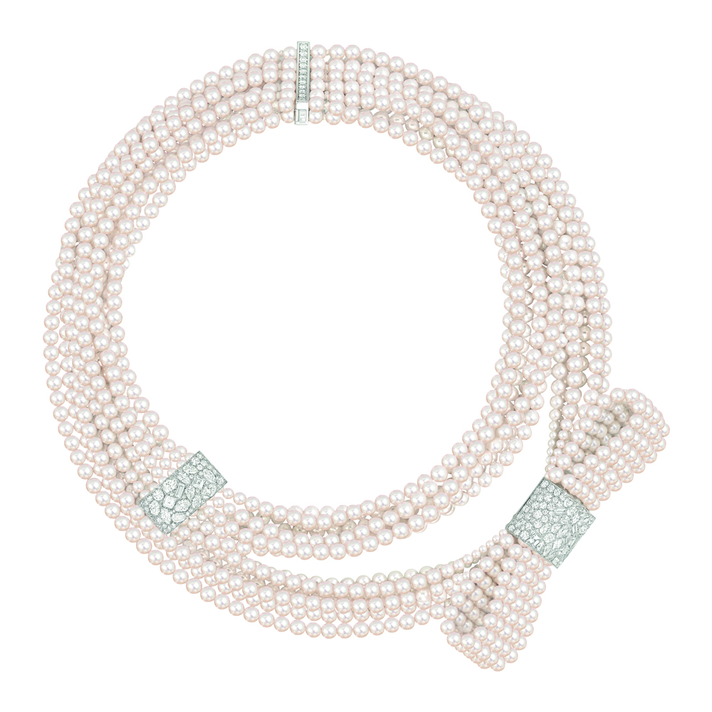 Collier White Tie Lg Les Perles de Chanel: новая жемчужная коллекция Chanel (фото 3)