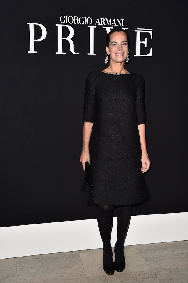 Роберта Армани Гости показа Giorgio Armani Privé в Париже весна-лето 2015 (фото 6)