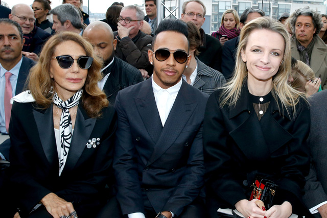 Кейт Мосс на мужском показе Louis Vuitton в Париже (фото 2)