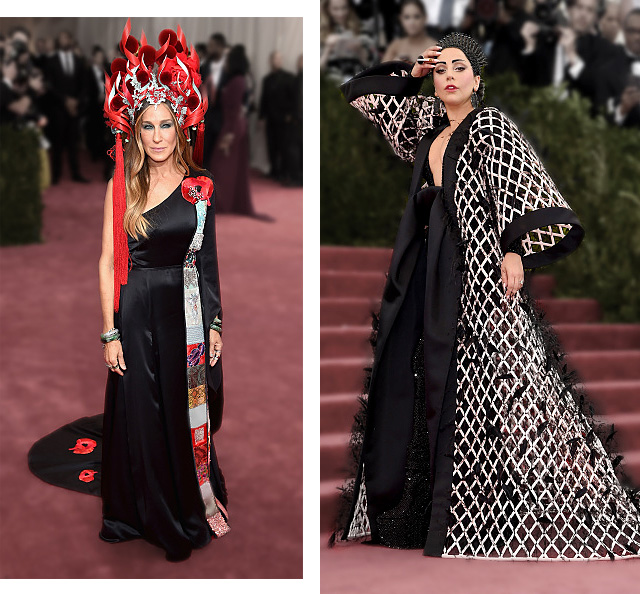 Сара Джессика Паркер и Леди Гага Как оделись гостьи Met Gala 2015: хотели как лучше, а получилось как всегда (фото 1)