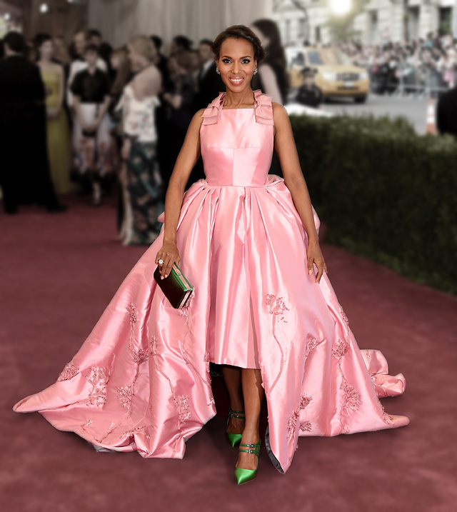 Керри Вашингтон Как оделись гостьи Met Gala 2015: хотели как лучше, а получилось как всегда (фото 11)