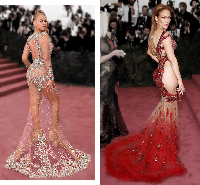 Бейонсе и Дженнифер Лопез Как оделись гостьи Met Gala 2015: хотели как лучше, а получилось как всегда (фото 10)