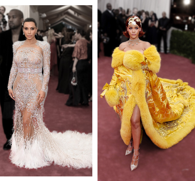 Ким Кардашьян и Рианна Как оделись гостьи Met Gala 2015: хотели как лучше, а получилось как всегда (фото 12)