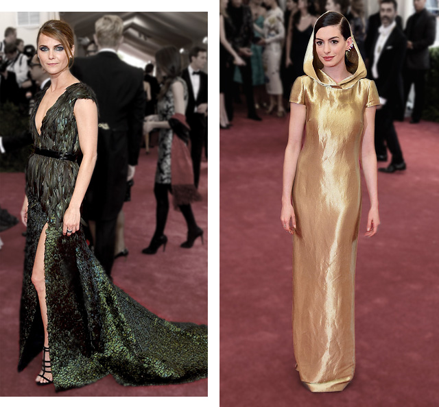 Кери Рассел и Энн Хэтэуэй Как оделись гостьи Met Gala 2015: хотели как лучше, а получилось как всегда (фото 5)
