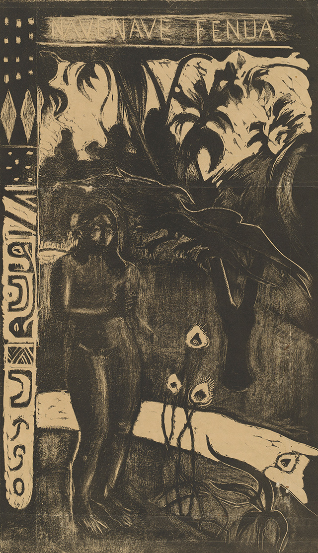 Иллюстрация Maruru для новеллы Noa Noa, 1893—94 Выставка недели: “Гоген: Метаморфозы” в Нью-Йорке (фото 2)