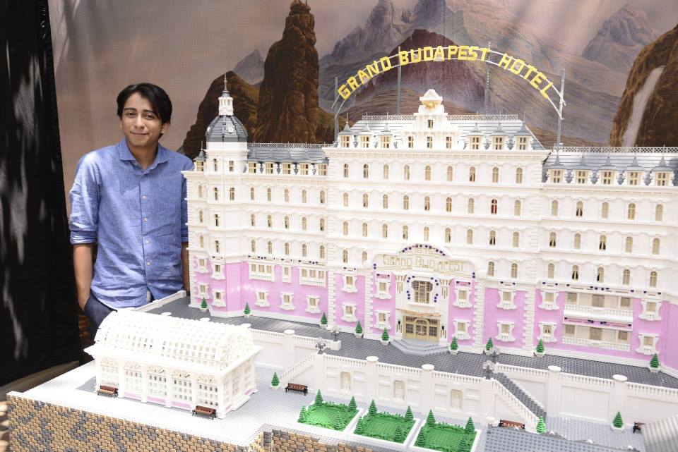 Отель "Гранд Будапешт" построили из Lego (фото 1)