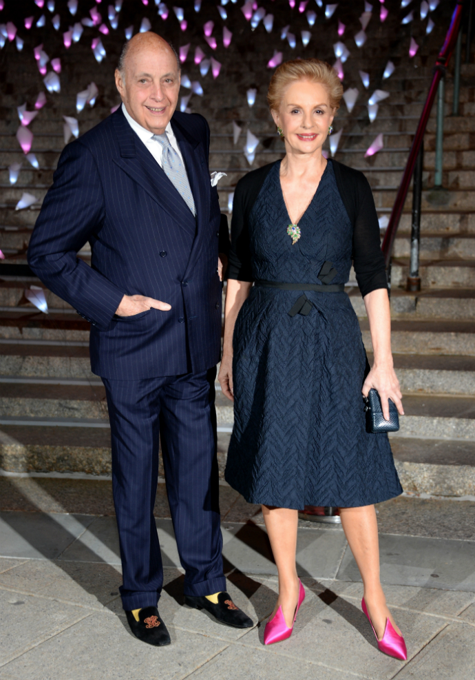 Ринальдо и Каролина Эррера