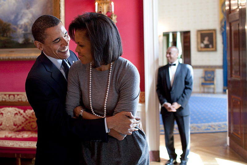 Барак и Мишель Обама
