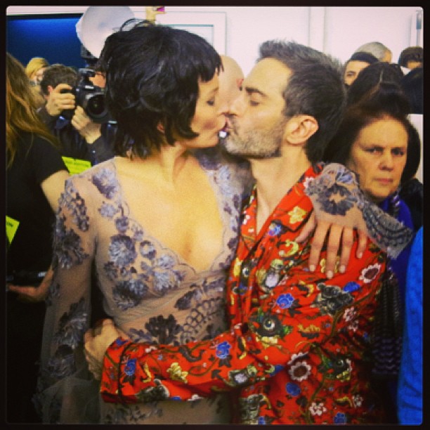 Кейт Мосс и Марк Джейкобс