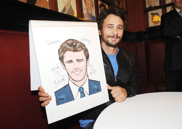 Лейтон Мистер и Джеймс Франко украсили ресторан Sardi's своими портретами (фото 1)