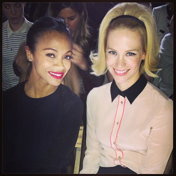 Зои Салдана и Дженьюари Джонс