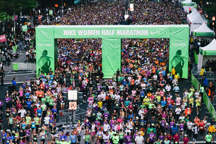 Nike организовал полумарафон в Вашингтоне (фото 1)