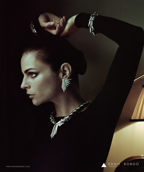 Джулия Рестуан-Ройтфельд в кампании Eddie Borgo (фото 1)