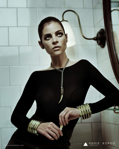 Джулия Рестуан-Ройтфельд в кампании Eddie Borgo (фото 2)