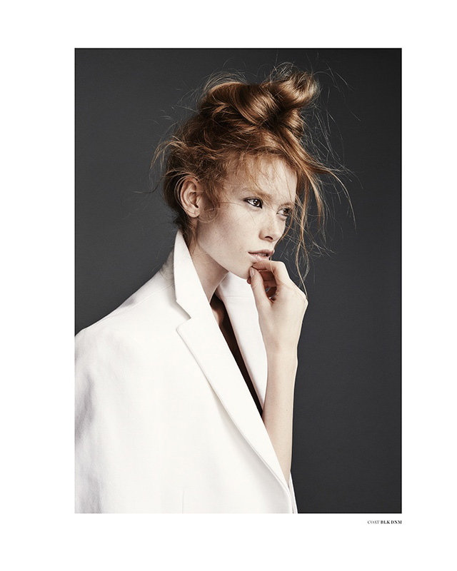 Джулия Хафстром в съемке для журнала Scandivinavia S/S/A/W (фото 1)