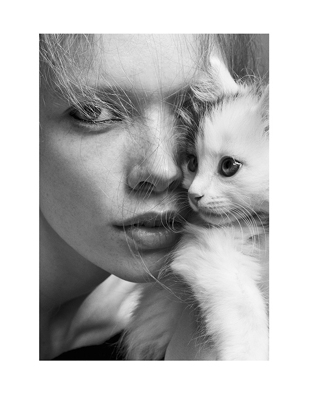 Джулия Хафстром в съемке для журнала Scandivinavia S/S/A/W (фото 4)