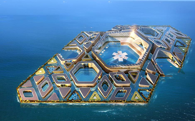 На побережье Китая будет возведен "Плавающий город" (фото 1)