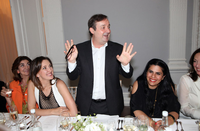 Ужин Марии Байбаковой в честь Artspace в Лондоне (фото 4)