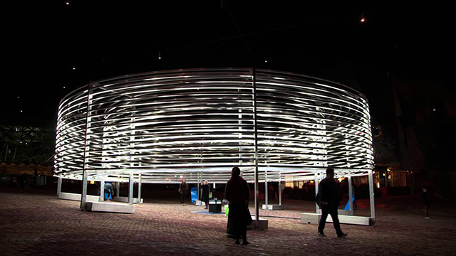 Проект "Светящиеся линии" Асифа Хана в Мельбурне (фото 5)