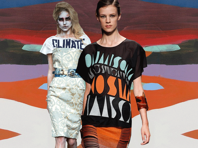 Vivienne Westwood, Missoni Смелое заявление: вещи с надписями (фото 2)