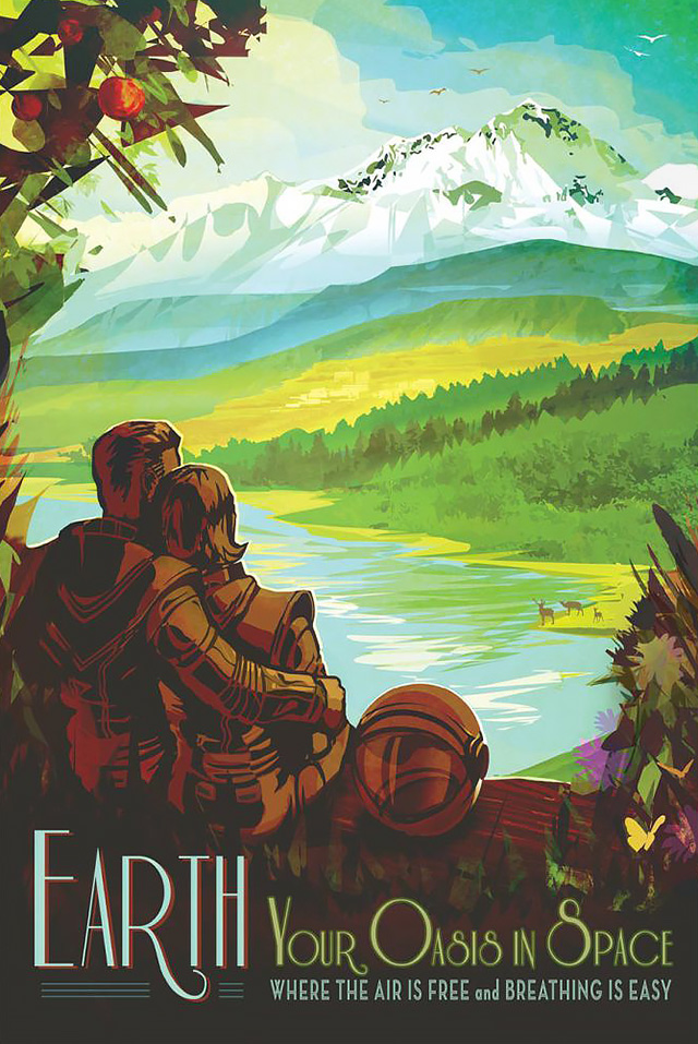 Per aspera ad astra: туристические постеры от NASA (фото 3)