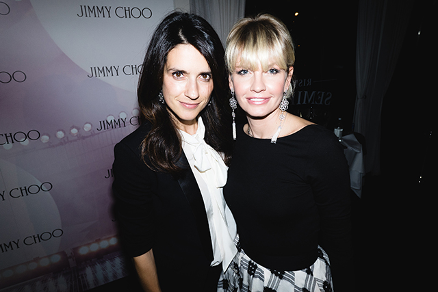 Ксения Соловьева и Яна Расковалова Гости открытия бутика Jimmy Choo (фото 16)