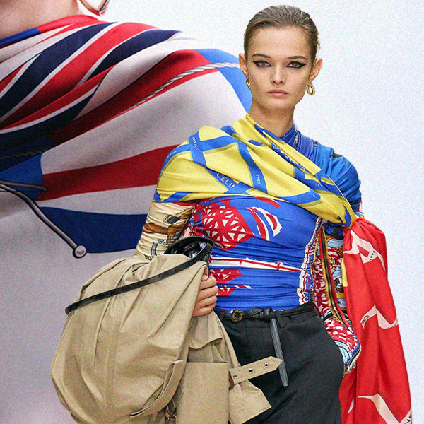 Стайл-прием сезона: платок вместо всего, как на показе Céline