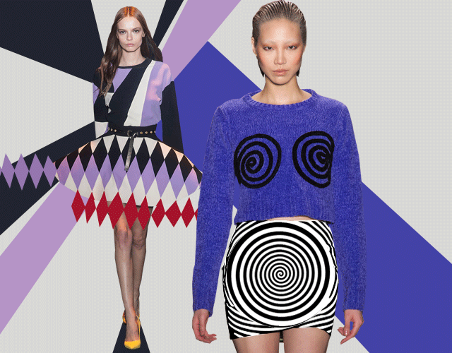 Fausto Puglisi, Jeremy Scott Тенденция: оптические узоры (фото 6)